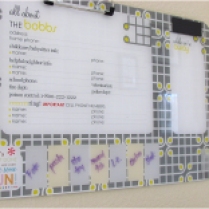 The Dry Erase Section of the Functional Family Planner
